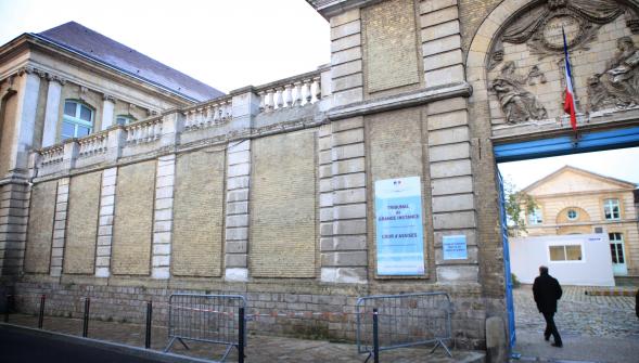 Le procès du couple de Calaisiens pour des viols sur un mineur a été jugé pendant quatre jours à la Cour d’assises de Saint-Omer. PHOTO EDOUARD BRIDE 