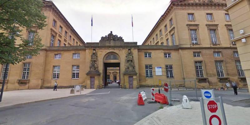 Vue du Tribunal correctionnel de Metz (Moselle). PHOTO : ILLUSTRATION/ GOOGLE STREET VIEW