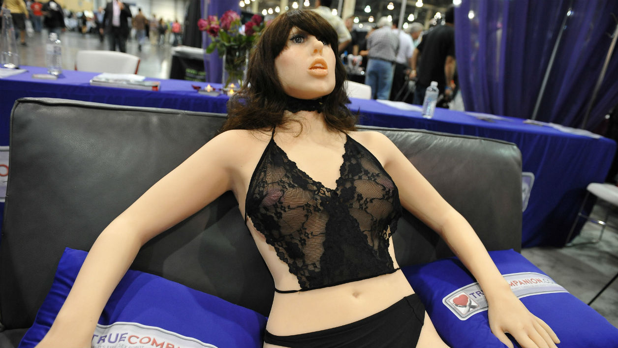 Un robot Roxxxy présenté à Las Vegas en 2010 - Robyn Beck-AFP
