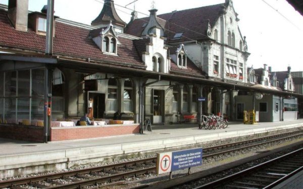 Certains faits se sont déroulés près de la gare de Rapperswil (SG). (photo: Keystone) 
