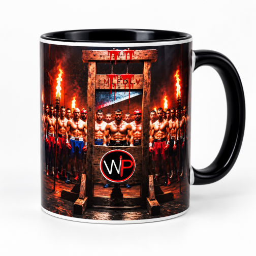 Mug noir — Boxeurs