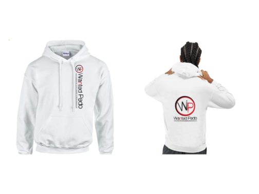 Sweat à capuche unisexe Wanted Pedo Vertical